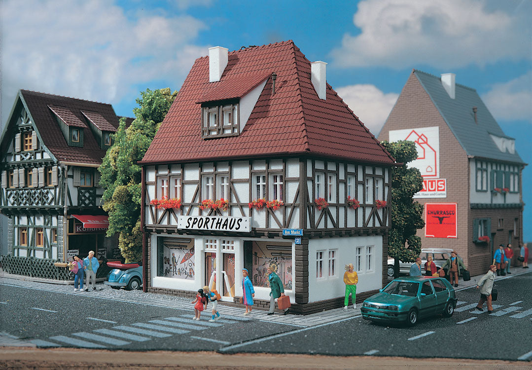Sporting Goods Store -- 4-13/64 x 3-1/4 x 5-1/2"  10.5 x 8.2 x 13.8cm