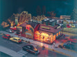 Casablanca Disco -- 8 x 5-5/8 x 3-5/8"  20 x 14 x 9cm