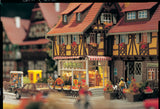 Flower Shop w/Interior & Lights -- Kit - 5-3/4 x 5"  14.7 x 12.8cm-2