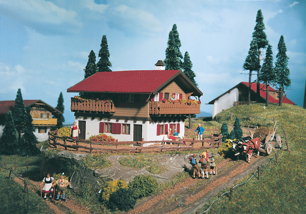 Alpine Chalet -- 4-7/8 x 4-3/8 x 3"  12.5 x 11 x 7.5cm-1