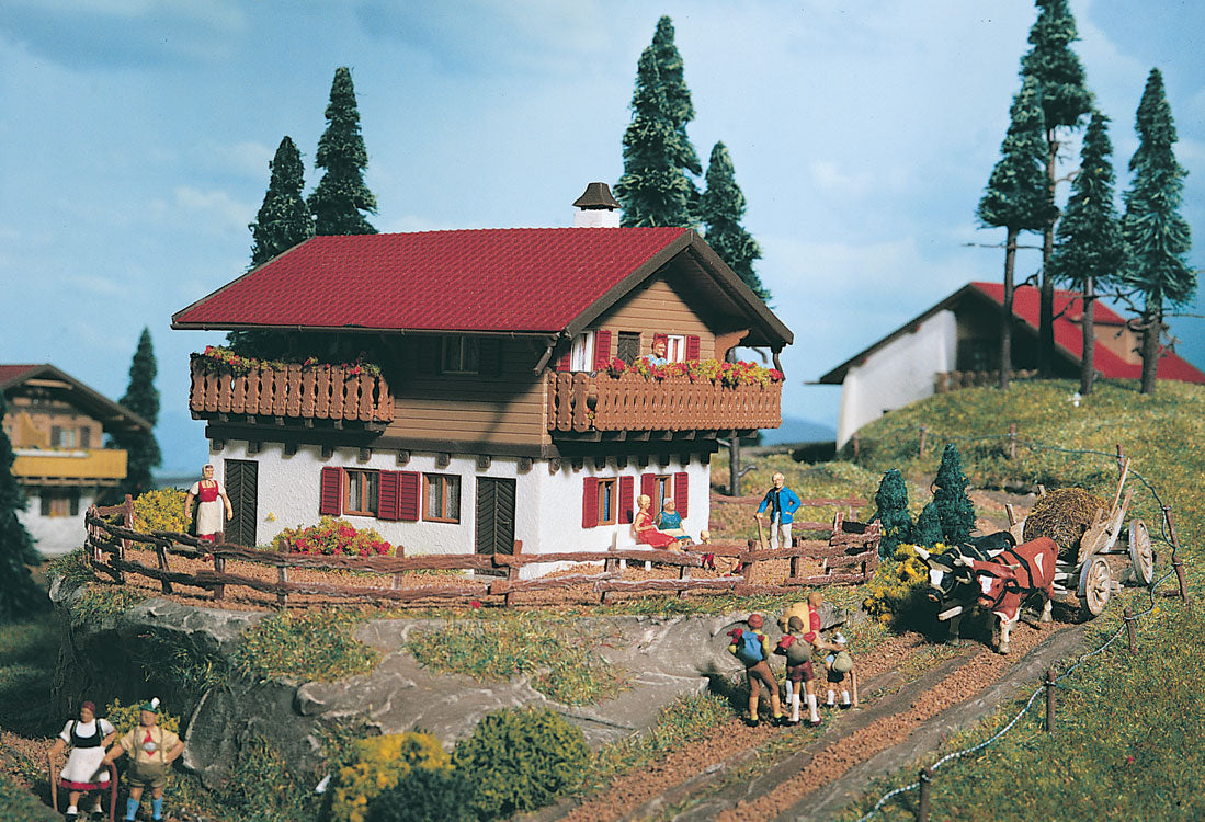 Alpine Chalet -- 4-7/8 x 4-3/8 x 3"  12.5 x 11 x 7.5cm-2