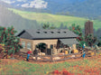 Pig Barn -- 6-1/8 x 3-3/4 x 2-13/32"  15.5 x 9.5 x 6.1cm