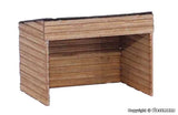 Goat Stable w/Goats -- Polyplate Kit - 1-7/16 x 1-1/8 x 1-1/8"  3.7 x 2.8 x 2.8cm-1