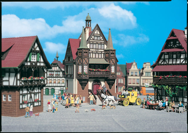 Old-Time Post Office -- 4 x 4-3/4 x 7-1/2"  10 x 12 x 19cm