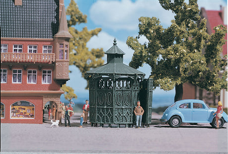 Public Restrooms -- 2 x 2 x 2-3/8"  5.1 x 5.1 x 6cm