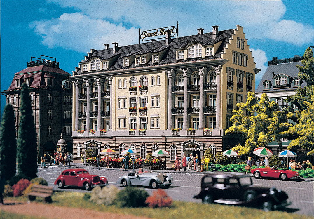 4-Story Hotel -- 4-3/8 x 3-3/4 x 8-3/4"  11 x 9.5 x 22cm-1