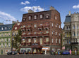 City Hotel -- 5-3/8 x 5-1/16"   13.8 x 13cm