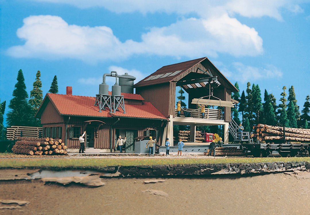 Sawmill -- 13-1/8 x 5-1/2"  33 x 14cm