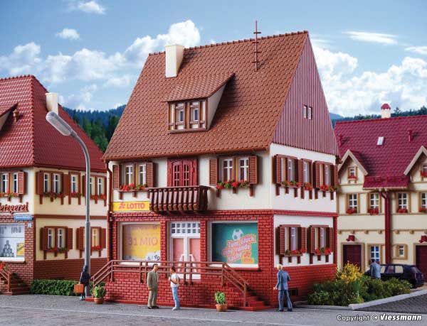 Lottery Shop -- Kit - 4 x 3-3/4 x 4-3/4"  10.2 x 9.5 x 14.7cm
