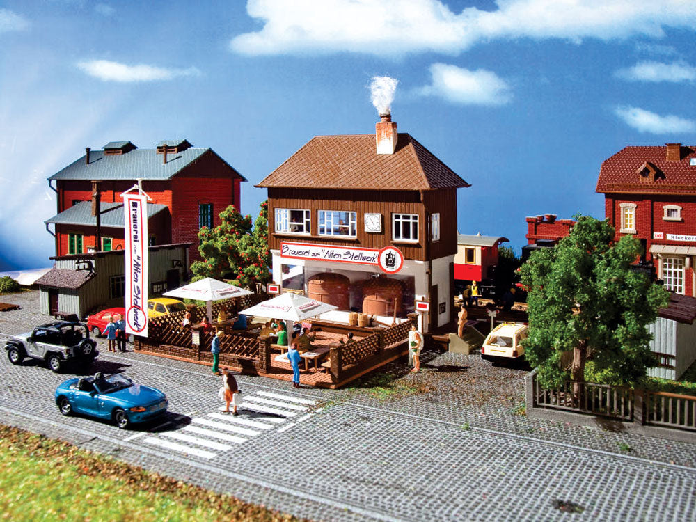 The Old Signal Box Brewery -- Kit - 5-7/8 x 5-1/2 x 5-3/8"  15 x 14 x 13.6cm