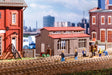 Wood Hazardous Materials Shed - Kit (Plastic) -- 9-1/16 x 3-1/16 x 1-7/8"  23 x 7.8 x 4.8cm