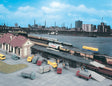 Freight Loading Platform -- 32-13/16" x 2 x 3-13/64"  82 x 4.8 x 8cm