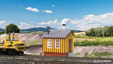 Railroad Scalehouse -- Kit - 2-3/8 x 1-5/16 x 2-1/2" 6 x 3.4 x 6.3cm-1