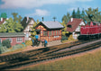 Crossing Shanty -- 4-3/8 x 2-3/8 x 3"  11 x 6.1 x 7.5cm
