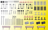 Fire Department Detail Set -- 100 Pieces Total (Includes 4 German Language Signs)-1