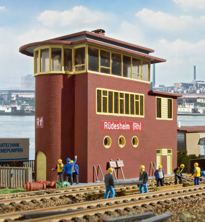 Rudesheim Interlocking Tower - Kit -- 7-1/4 x 3-1/8 x 7-5/16"  18.5 x 8 x 18.6cm-3