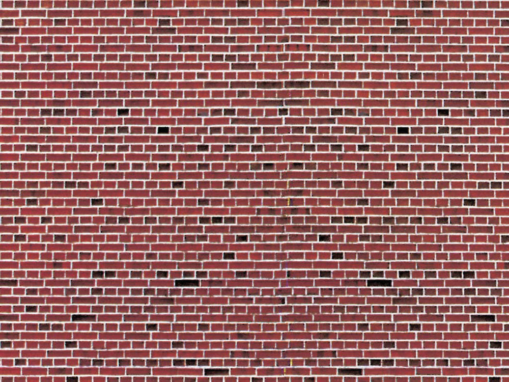 Stone Pattern Embossed Paper - 10 x 5"  25.4 x 12.7cm pkg(10) -- Red Brick