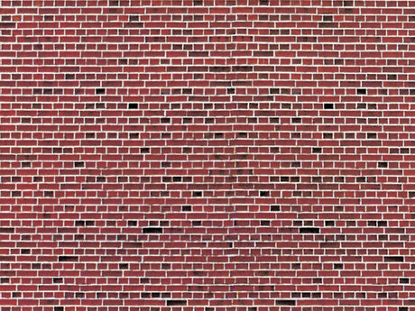 Stone Pattern Embossed Paper - 10 x 5"  25.4 x 12.7cm pkg(10) -- Red Brick