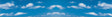 Clouds Background Scene -- 108 x 20"  270 x 50cm