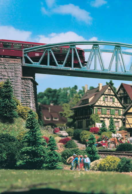 Truss Bridge w/Arched Sides -- 6-1/4 x 1-3/8" 16 x 3.5cm-2