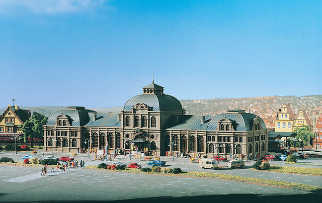 Main Railroad Station: Baden-Baden, Germany -- 20-1/2 x 4-1/2 x 5-1/2"  51 x 11.5 x 13.5cm