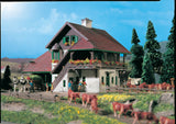 Farm House or Village Station -- 5-3/4 x 4-1/8" 22 x 10.5cm-2