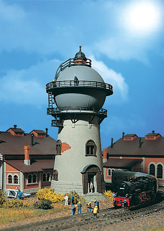 Water Tower -- 3-1/8 x 3-1/8 x 5-3/4" 8 x 8 x 14.5cm