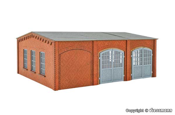Truck Workshop/Garage -- Polyplate Kit - 3-11/16 x 3-3/16 x 1-1/2"  9.3 x 8.1 x 3.9cm-2