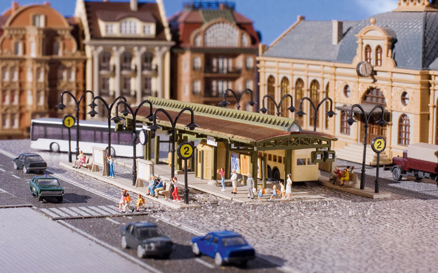 Bus Station Kit, Without Bus -- 163 x 44 x 37mm