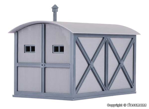 Kof Switcher Locomotive Shed -- Kit - 2-5/8 x 1-9/16 x 1-5/8"  6.7 x 4 x 4.2cm-2