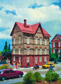 3-Story House at the Railroad Tracks - Kit (Plastic) -- 3-7/8 x 2-11/16 x 9/16"  9.9 x 6.8 x 11.6cm