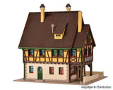 Florist Shop with Interior -- Kit - 4-3/16 x 3-1/4 x 1-1/8"  10.7 x 8.3 x 10.5cm-2
