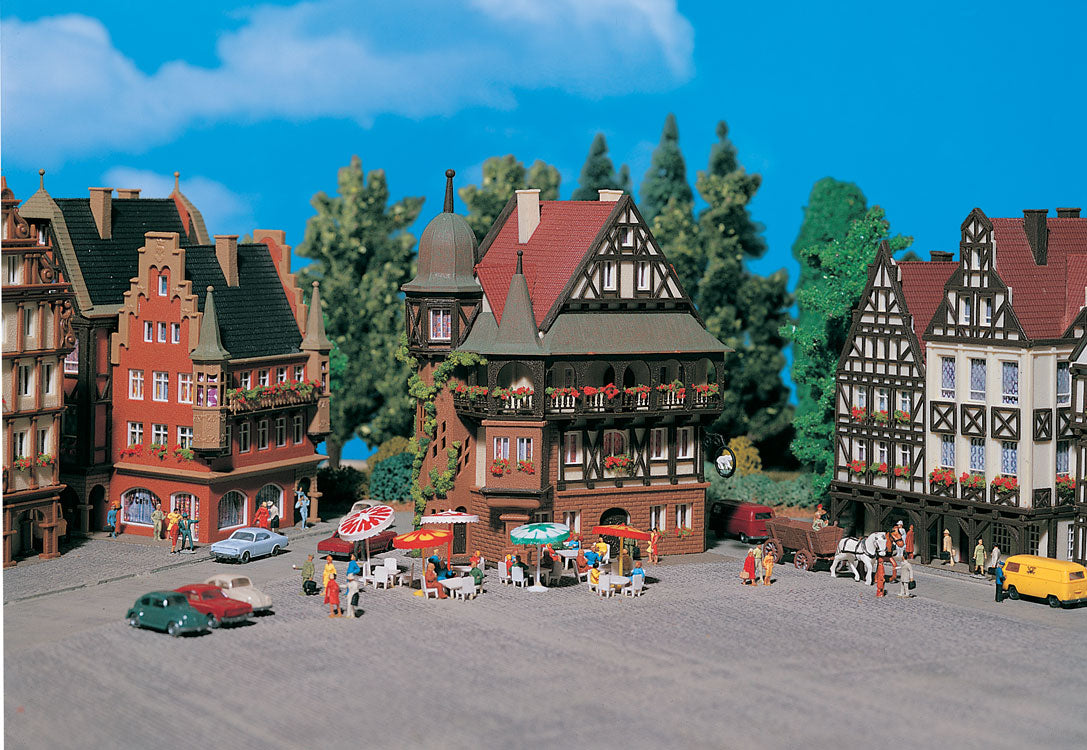 Village Inn -- 3-1/2 x 2-7/8" 9 x 7.2cm