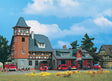 Fire Station -- 9-5/8 x 3-5/8" 24.6 x 9.3cm