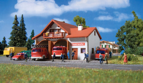 Fire Station -- 10 x 9 x 6cm-2