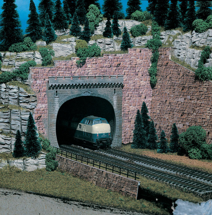 Double Track Tunnel Portal