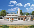 Concrete/Cement Plant -- Kit - 7-1/2 x 3-9/16 x 1-15/16" 19 x 9 x 5cm-1