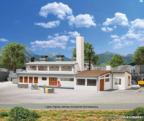 Concrete/Cement Plant -- Kit - 7-1/2 x 3-9/16 x 1-15/16" 19 x 9 x 5cm-1