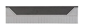 Street Curb w/3 Inset Parking Spaces - Stone Art -- 10-3/4 x 2-5/8 x 1/16"  27.3 x 6.6 x .2cm-2