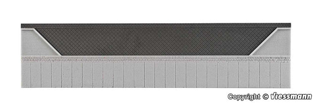 Pavement with Bus Parking Spot - Stone Art -- 12-5/8 x 2-9/16"  32 x 6.6cm