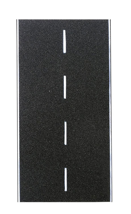 Weathered Asphalt Street w/Sewer Grate & Manhole Detail -- 26-1/2 x 3-1/8"  75 x 8cm