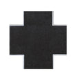 Weathered Asphalt Street 90-Degree Intersection -- 5-7/8 x 5-7/8"  15 x 15cm