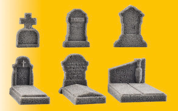 Stone Art -- Tombstones pkg(6)