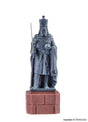 Charlemagne Statue -- Assembled - 1/2 x 5/8 x 1-11/16"  1.3 x 1.5 x 4.3cm