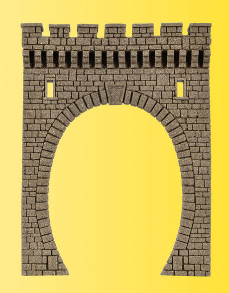 Single-Track Tunnel Portal -- 2-1/8 x 2-13/16"  5.4 x 7.2cm