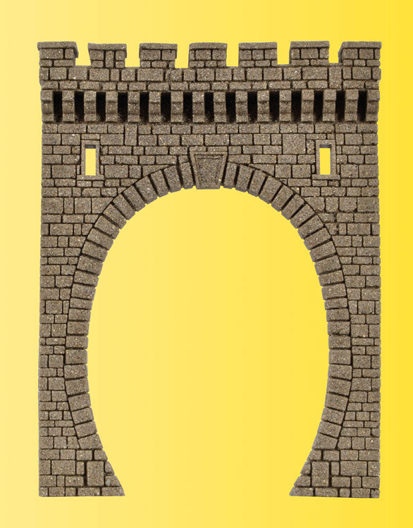 Single-Track Tunnel Portal -- 2-1/8 x 2-13/16"  5.4 x 7.2cm