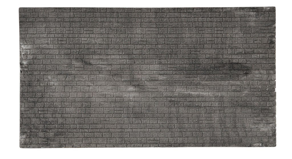 Cut Natural Stone Wall -- 10-1/4 x 6-11/16"  26 x 17cm