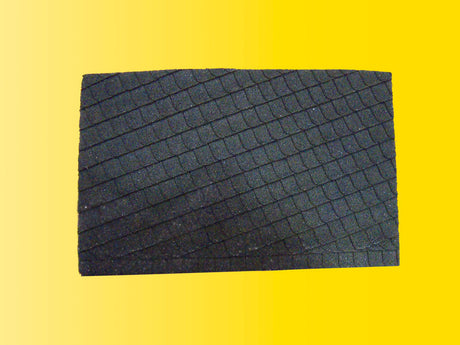 Slate Roof Sheet w/Ridge -- 10-1/4 x 6-11/16"  26 x 17cm