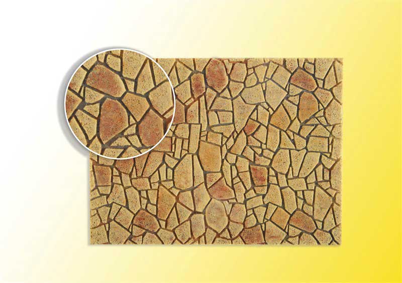 Mediterranean Stone Flexible Sheet - Stone Art -- 21-1/4 x 13-5/8"  54 x 34.6cm