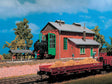 Engine Shed -- 6-1/2 x 5"  16 x 12.5cm